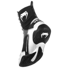 Chaussures de boxe Venum Elite - Noir/Blanc 2