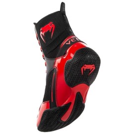 Chaussures de boxe Venum Elite - Noir/Rouge 2