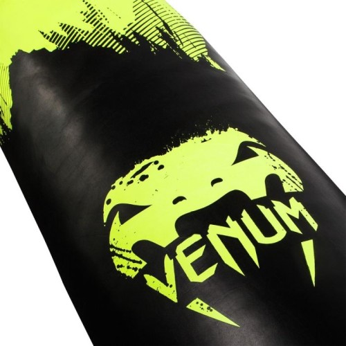 Sac de frappe Venum Hurricane 2.0 - Jaune fluo/Noir - Plein - 130 cm