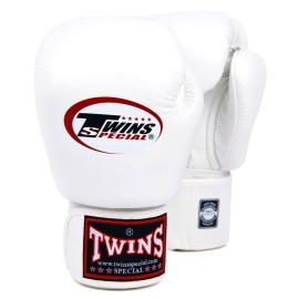 GANTS DE BOXE TWINS BLANC 2