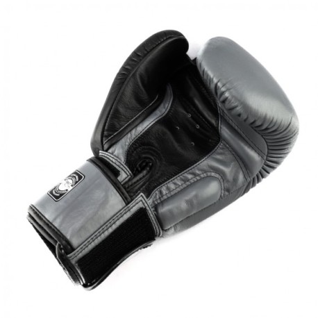 GANTS DE BOXE TWINS SPECIAL NOIR ET GRIS