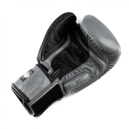 GANTS DE BOXE TWINS SPECIAL NOIR ET GRIS