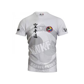 T-shirt imprimé intégral WKF Blanc