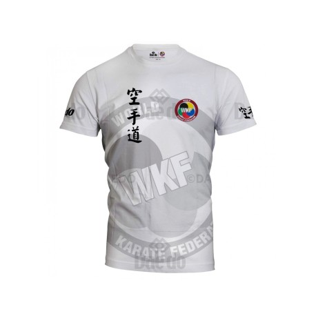 T-shirt imprimé intégral WKF Blanc