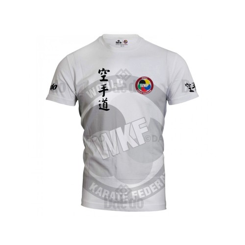 T-shirt imprimé intégral WKF Blanc