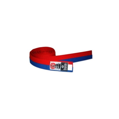 Ceinture Bleu/Rouge Daedo