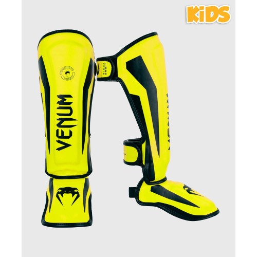 PROTÈGE-TIBIAS ENFANT VENUM ELITE - JAUNE FLUO (NEO)