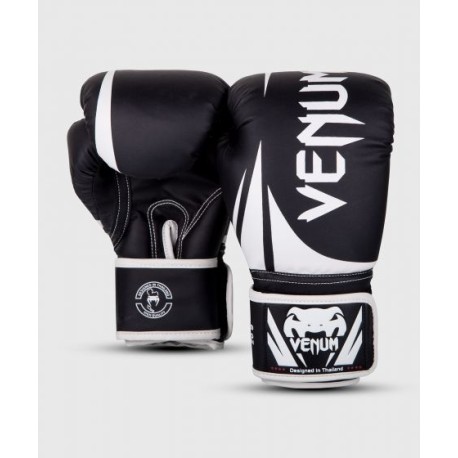 GANTS DE BOXE VENUM CHALLENGER 2.0 KIDS - NOIR/BLANC