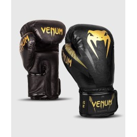 GANTS DE BOXE VENUM IMPACT - OR/NOIR 2
