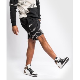 UFC VENUM AUTHENTIC FIGHT WEEK 2.0 SHORTS VAN KATOEN - ZWART/LICHTBRUIN 2