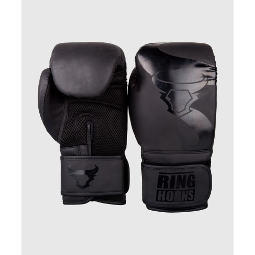 GANTS DE BOXE RINGHORNS CHARGER - NOIR/NOIR
