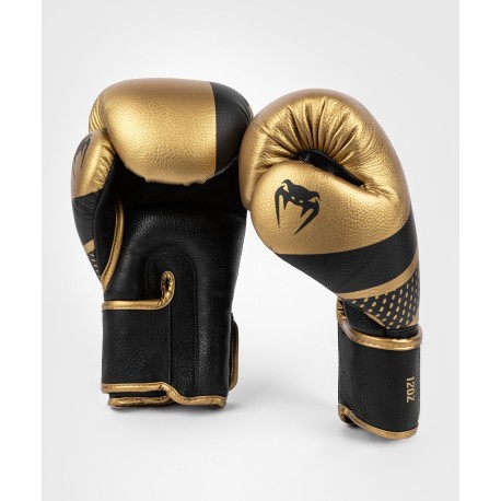 GANTS DE BOXE VENUM LIGHTNING - OR/NOIR