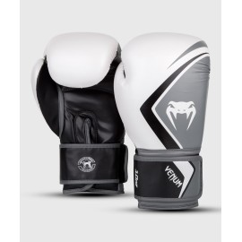 GANTS DE BOXE VENUM CONTENDER 2.0 - BLANC/GRIS-NOIR 2