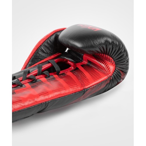 GANTS DE BOXE OFFICIELS À LACETS RWS X VENUM - NOIR