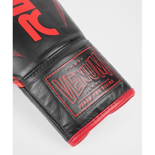 GANTS DE BOXE OFFICIELS À LACETS RWS X VENUM - NOIR