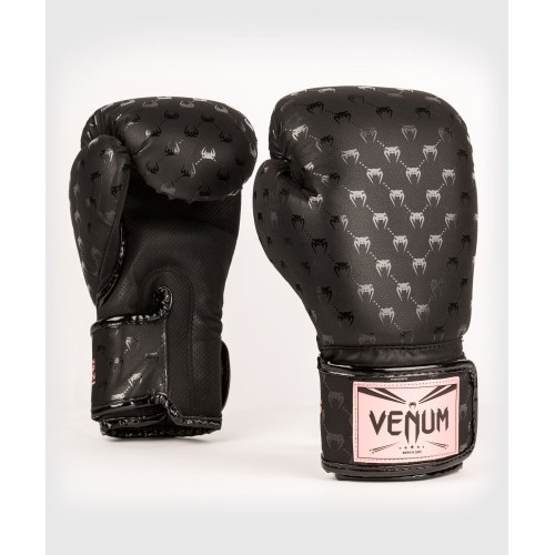 GANTS DE BOXE VENUM IMPACT MONOGRAM - NOIR/ ROSE DORÉ