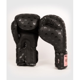 GANTS DE BOXE VENUM IMPACT MONOGRAM - NOIR/ ROSE DORÉ 2