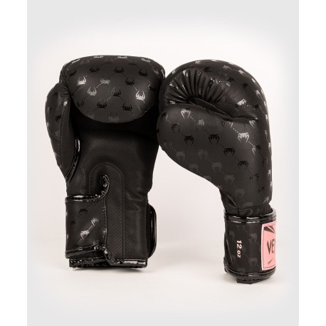 GANTS DE BOXE VENUM IMPACT MONOGRAM - NOIR/ ROSE DORÉ