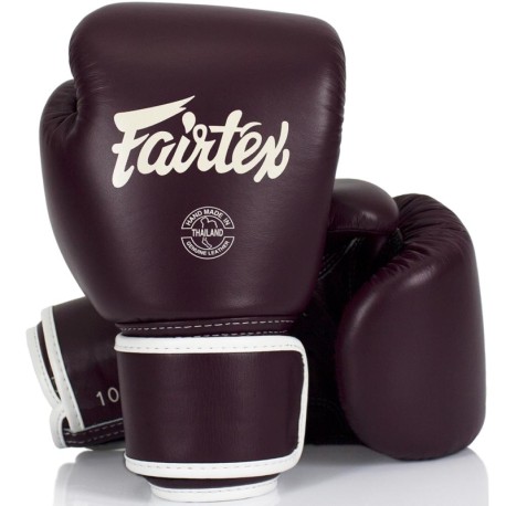 FAIRTEX FXV16 TRAININGSHANDSCHOENEN BOURGONDISCH LEREN TOP