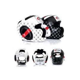 FAIRTEX INTEGRAALHELM HG10 ZWART LEREN TOP 2