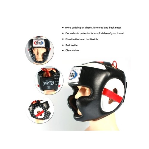 CASQUE FAIRTEX INTÉGRAL HG10 NOIR CUIR TOP