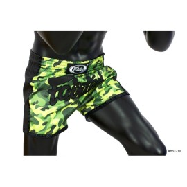 SHORT DE BOXE THAÏ FAIRTEX BS1710 GREEN CAMOUFLAGE 2
