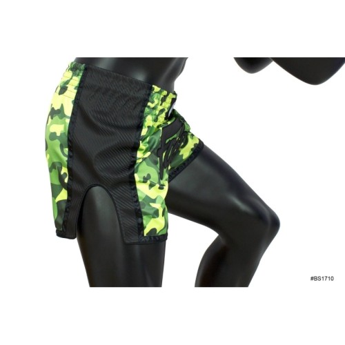 FAIRTEX BS1710 GROENE CAMOUFLAGE THAISE BOKSHORT