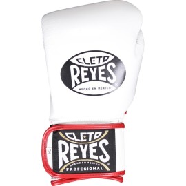 GANTS DE BOXE D'ENTRAINEMENT REYES PRO SPARRING "RE-DESIGN" - BLANC 2