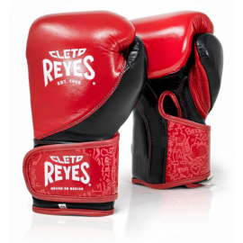 REYES TRAINING BOKSHANDSCHOENEN "HIGHT PRECISION" ROOD/ZWART