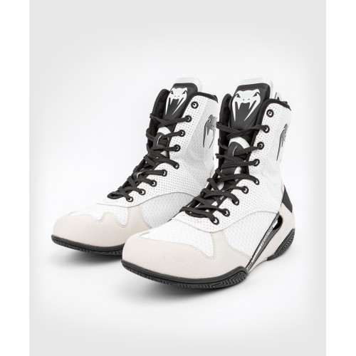 Chaussures De Boxe Venum Elite – Blanc/Noir