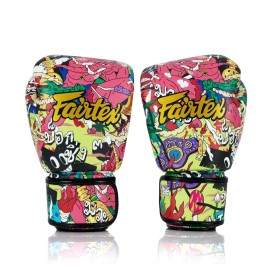 FAIRTEX leren trainingshandschoenen met "URFACE"-top.