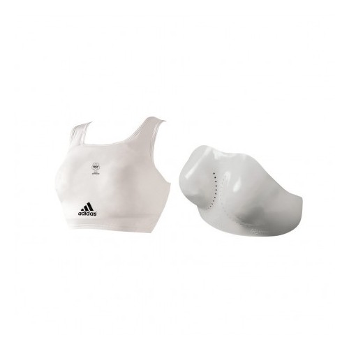 Protège poitrine coque + brassière WKF adidas
