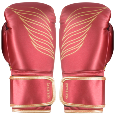 ELION Trainingshandschoenen – Skintex-leer – Metallic Rood