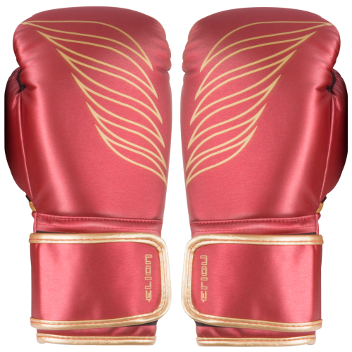 ELION Trainingshandschoenen – Skintex-leer – Metallic Rood