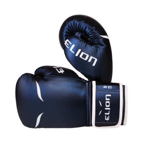 ELION Trainingshandschoenen – Skintex-leer – Metallic Blauw