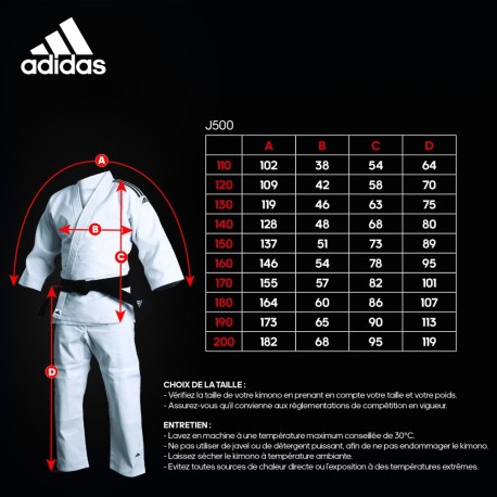 TRAINING Judo-kimono – Borst & Schouders adidas