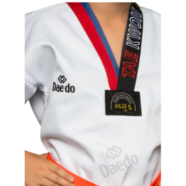 Zomer dobok blauw/rood 2