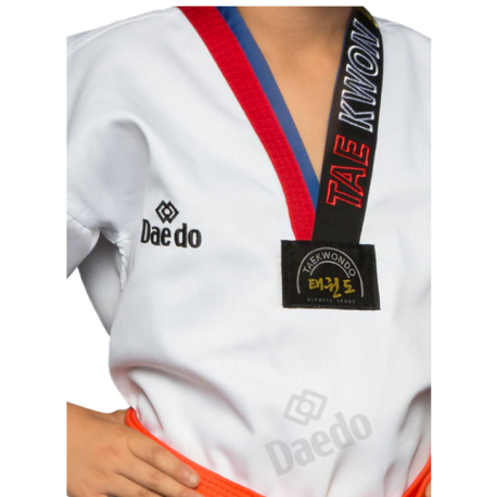 Zomer dobok blauw/rood