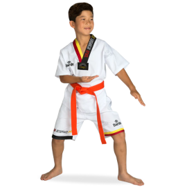 Zomer dobok geel/rood