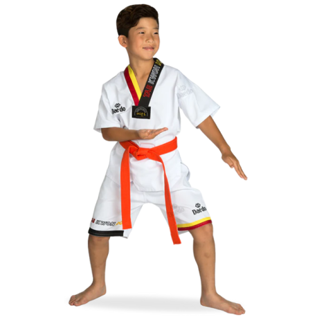 DOBOK D'ÉTÉ JAUNE/ROUGE