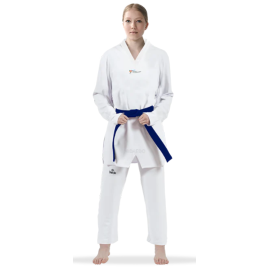 DOBOK DE COMPÉTITION STYLE WT COL BLANC