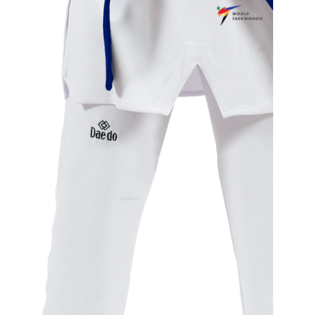 DOBOK DE COMPÉTITION STYLE WT COL BLANC