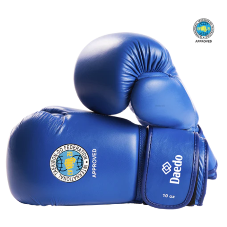 GANTS PU APPROUVÉS ITF 10 oz