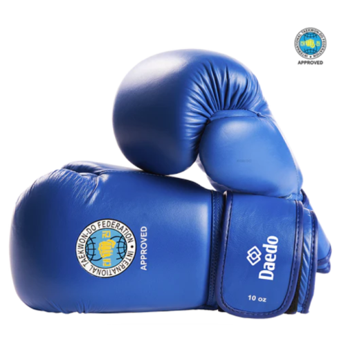 GANTS PU APPROUVÉS ITF 10 oz