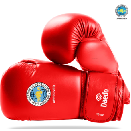 GANTS PU APPROUVÉS ITF 10 oz