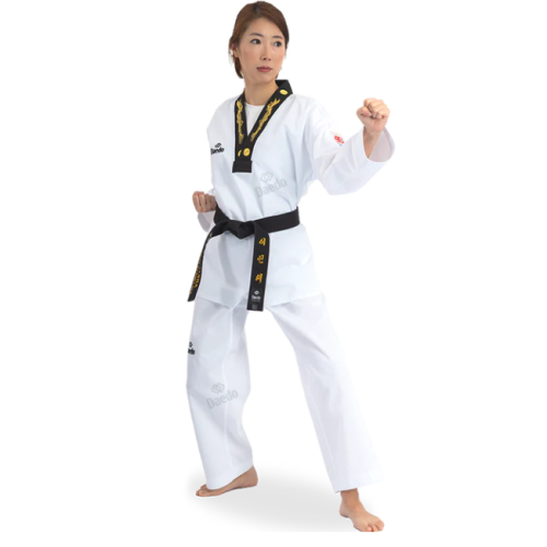 Grand Master Dobok met feniksborduurwerk