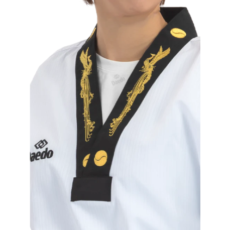 Grand Master Dobok met feniksborduurwerk