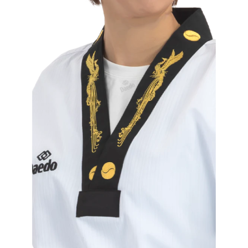 Grand Master Dobok met feniksborduurwerk