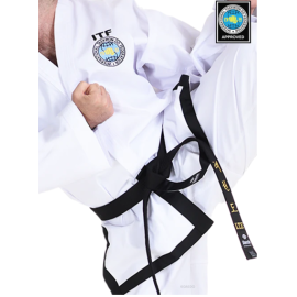CEINTURE NOIRE APPROUVÉE ITF (TWILL) 2
