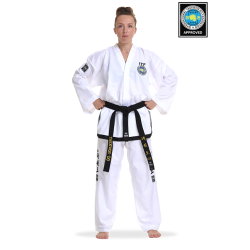 ITF-goedgekeurde competitie-dobok “Ultra” Hi-Tech